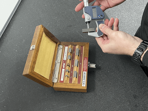 Dimensional calibration